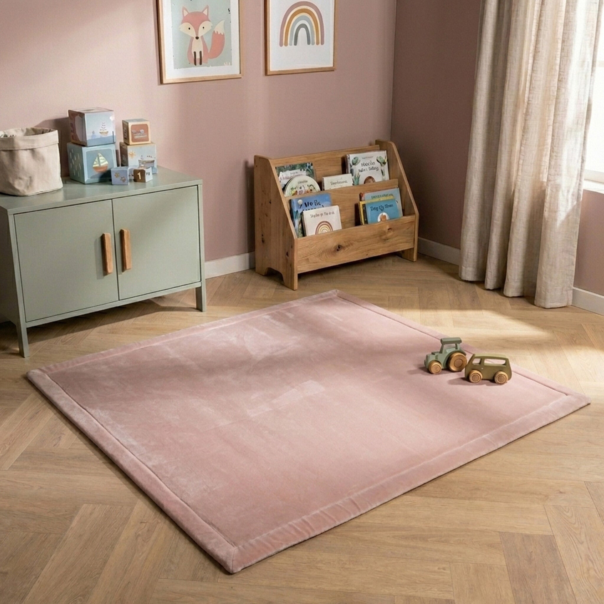 Square Play Mat – Jip Pink