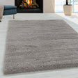 High-pile floor rug - Fuzzy Beige