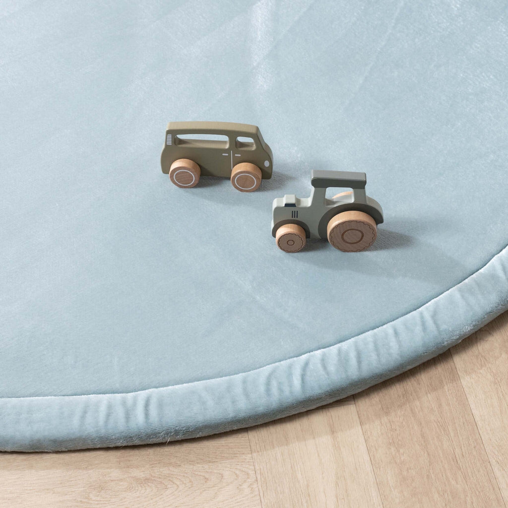 Round Play Mat - Jip Blue