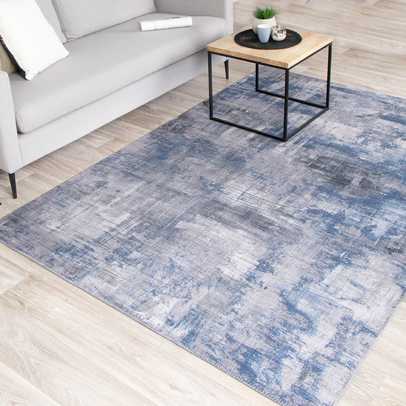 Modern Rug - Strength Blue
