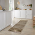 Washable Runner - Elto Stripe Green