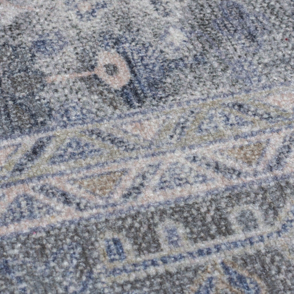 Washable Floor Rug - Reido Traditional Green