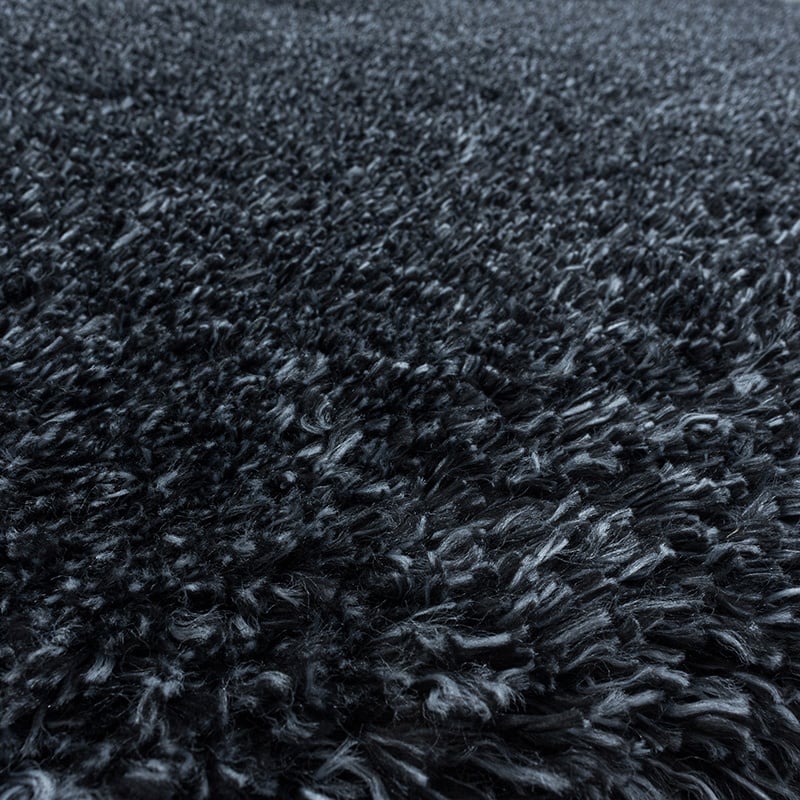 High Pile Floor Rug - Fuzzy Anthracite