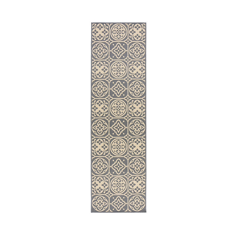 Retro balcony rug - Floreno Ostia Grey