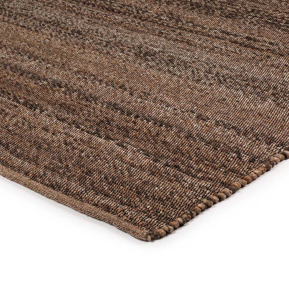 Wool floor rug made to measure - Bressano Brown 623
