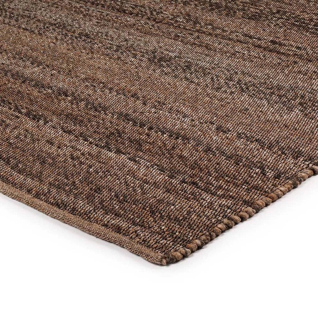 Wool floor rug made to measure - Bressano Brown 623