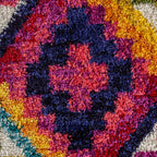 Colorful floor rug - Monero Coyote Multicolor