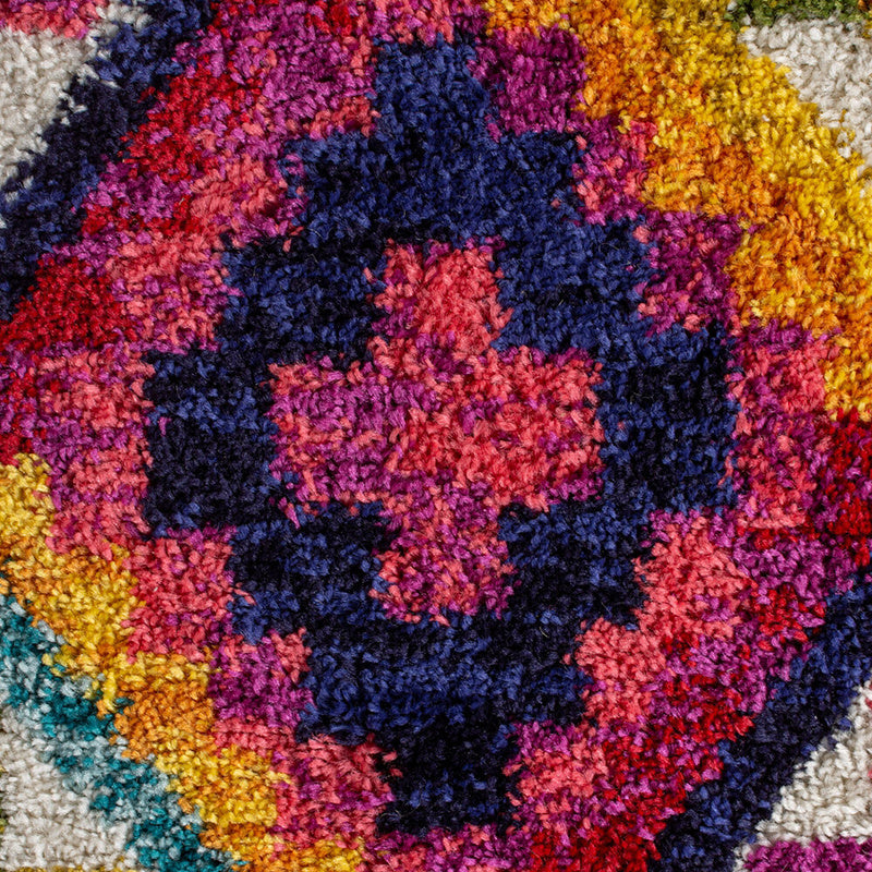 Colorful floor rug - Monero Coyote Multicolor