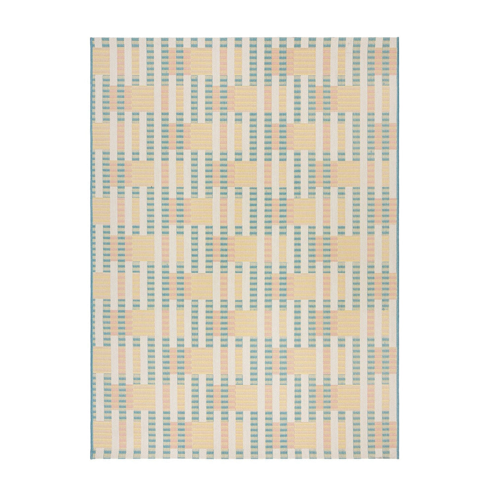 Outdoor rug - Villo Check Multicolor