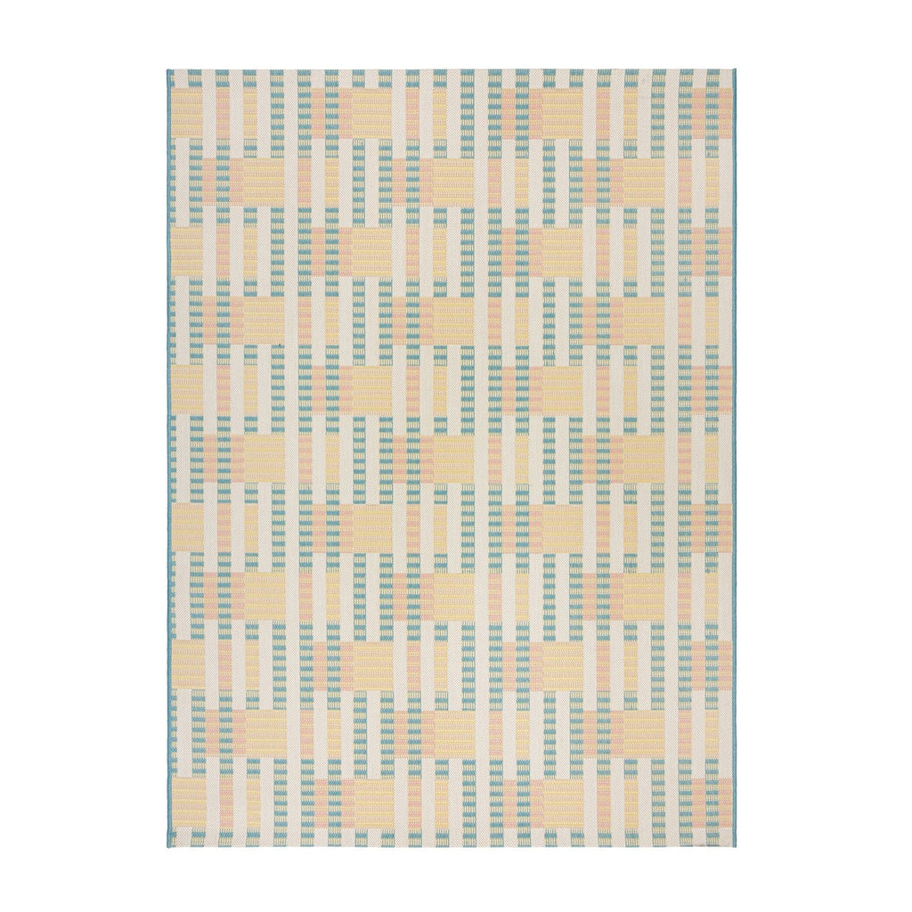 Outdoor rug - Villo Check Multicolor