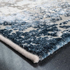 Modern Floor Rug - Carlton Blue 7777
