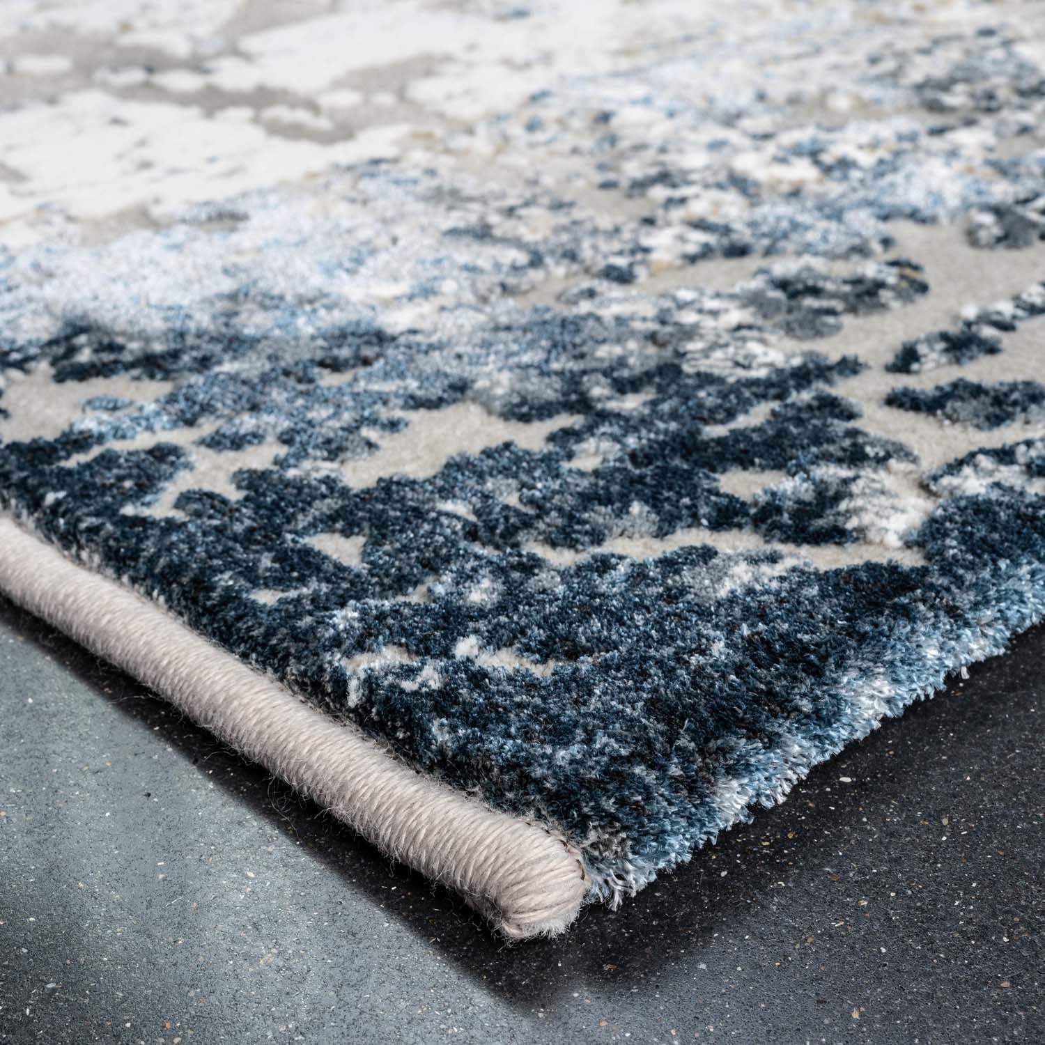 Modern Floor Rug - Carlton Blue 7777