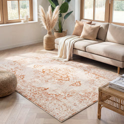 Vintage Rug - Spring Ethnic Cream/Terra