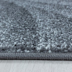Modern floor rug - Optimism Current Grey