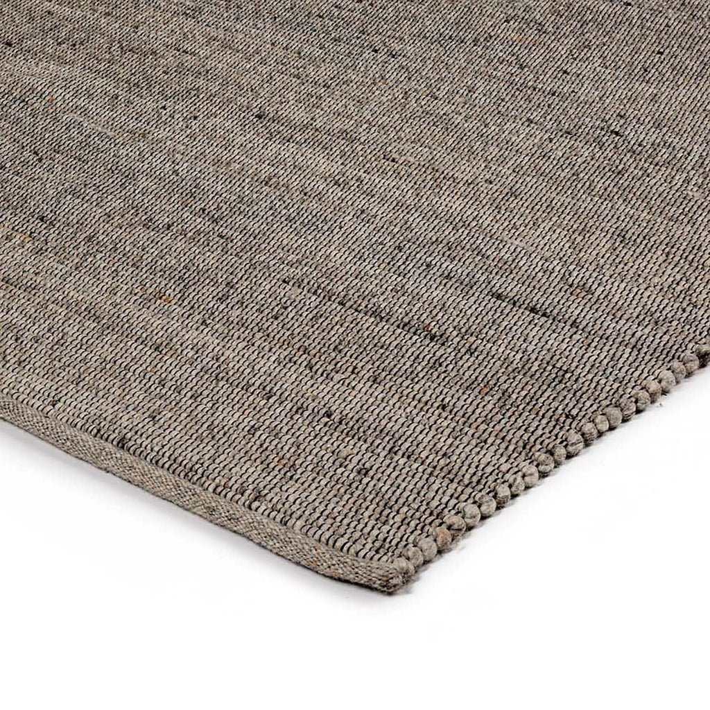 Wool floor rug - Bressano Grey 834