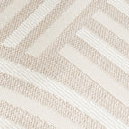 Outdoor Rug Capri Curves Beige Cream