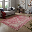 Oriental floor rug - Mannito Antique Pink
