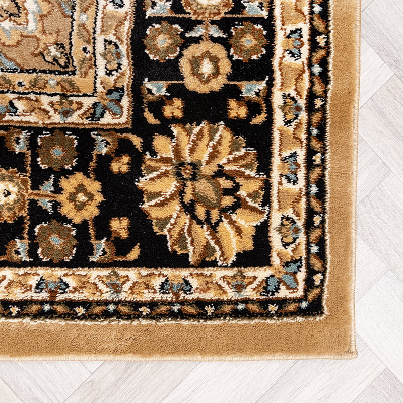Persian Carpet - Rezah Medallion Brown