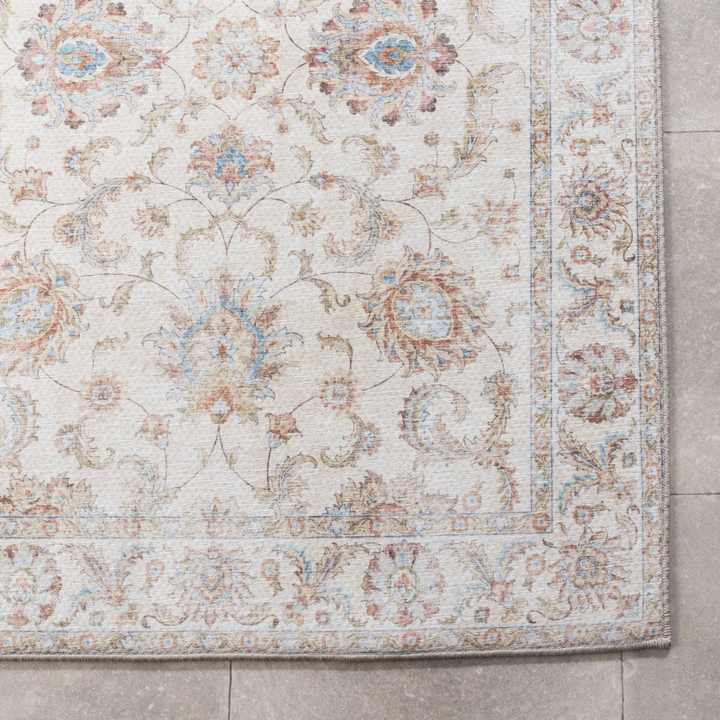 Washable Runner - Domingo Oriental White