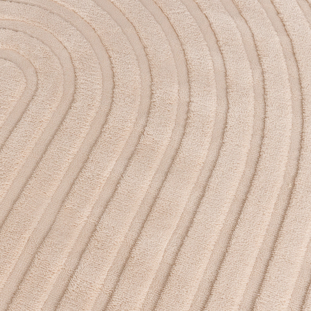 Scandinavian Rug - Charm Curves Beige
