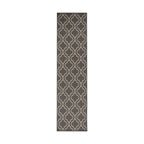 Retro Balcony Rug - Floreno Milan Anthracite/Beige