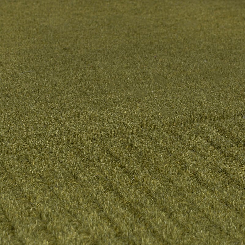 Solid floor rug - Tuscano Olive Green