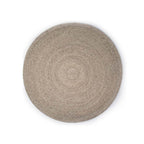 Round wool floor rug - Bellano ST Light grey 814