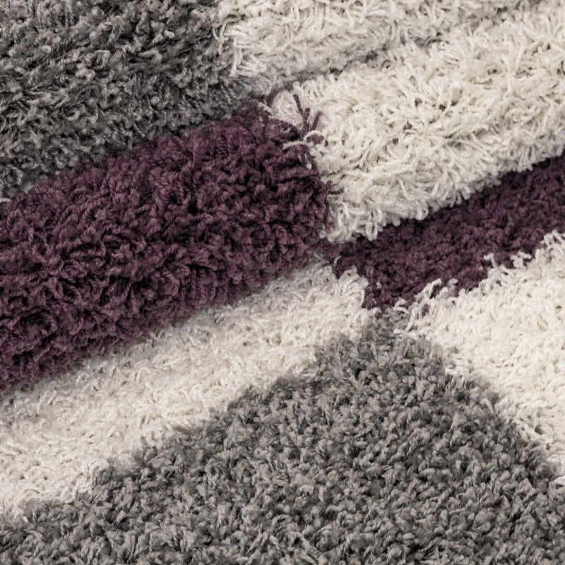 High-pile runner - Gala Purple
