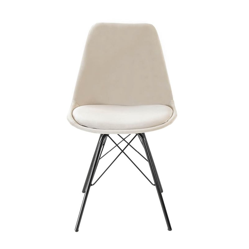 Velvet Chair - Champagne