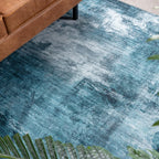 Modern Rug - Strong Turquoise