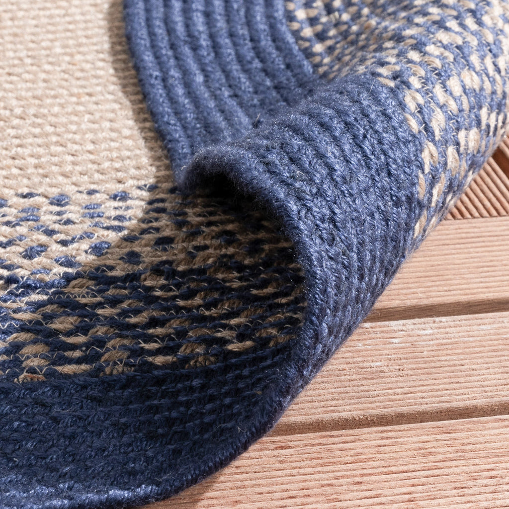 Round Indoor Outdoor Rug - Florence Blue