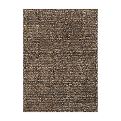 Wool rug - Halette Black/Grey