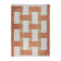 Retro Indoor Outdoor Rug - Pop Lines Terracotta