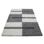 High-pile Floor Rug - Gala Light Grey