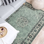 Vintage Rug - Wonder Green/Black