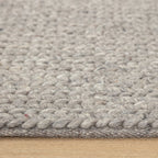 Wool Rug - Twist Grey
