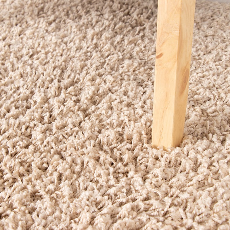 High Pile Runner - Solid Beige