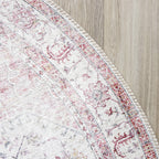 Round Vintage Rug - Lago Pink