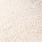 Oval Low-Pile Rug – Cozy Cream
