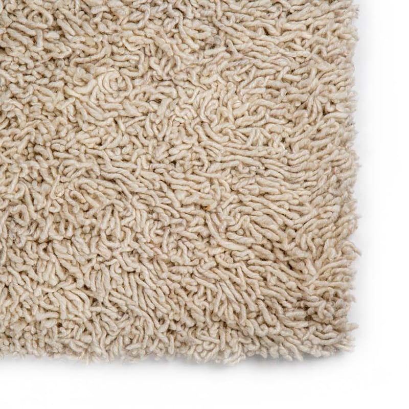 Wool Floor Rug - Berbero Lungo Cream 815
