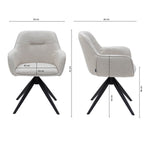 Swivel Chair - Arne White