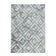 Modern floor rug - Marble Square Grey/Gold