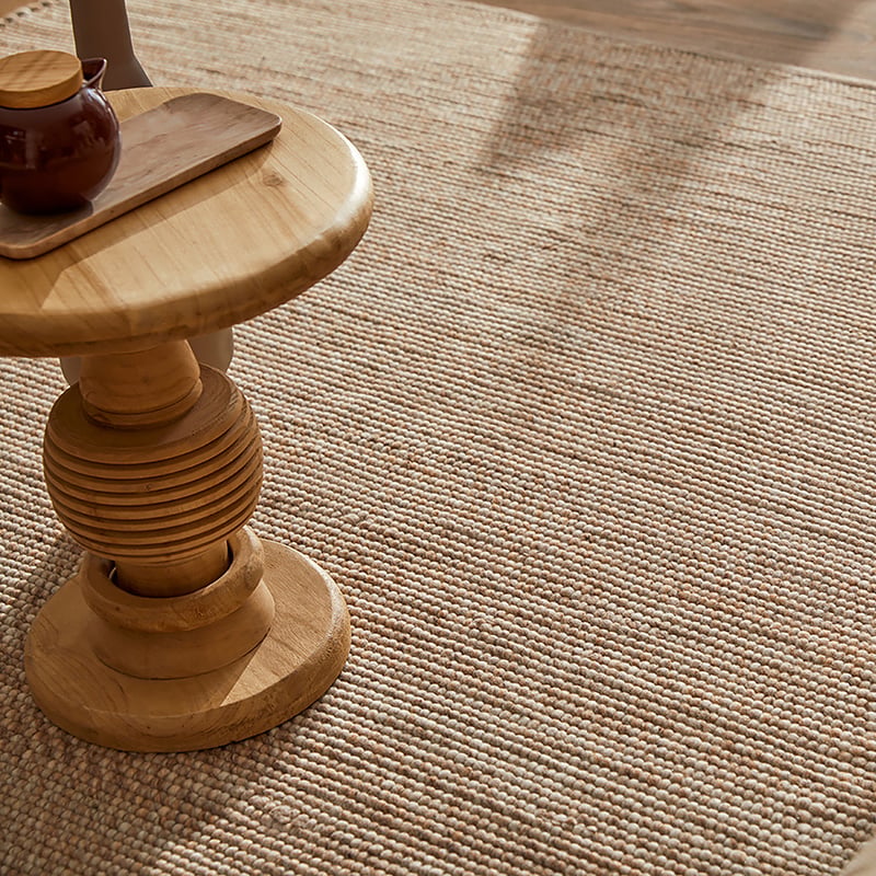 Wool floor rug - Verona ST Beige 142
