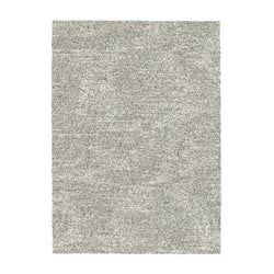 High-pile floor rug - Marshall Silver 6258