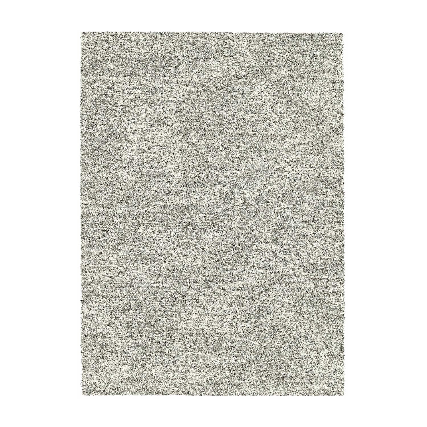 High-pile floor rug - Marshall Silver 6258