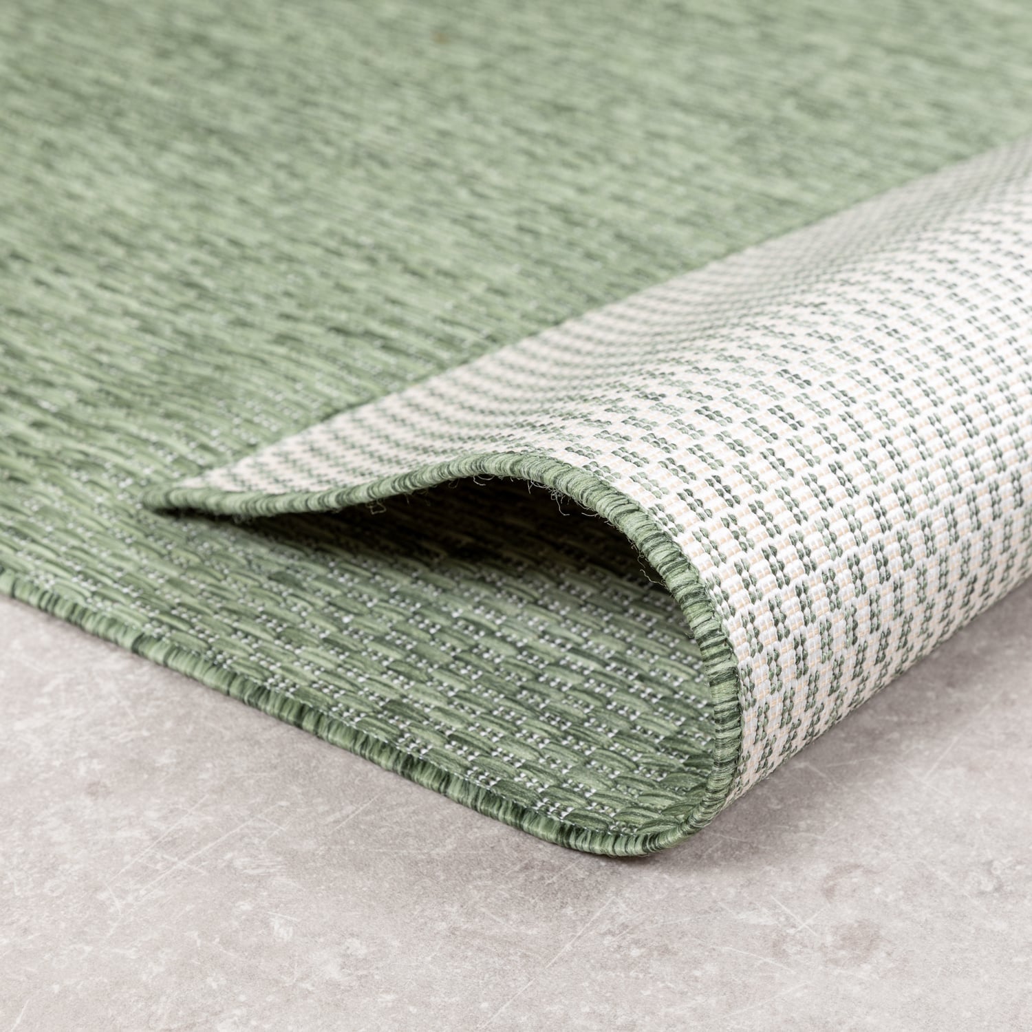 Outdoor Runner Rug - Costa Green