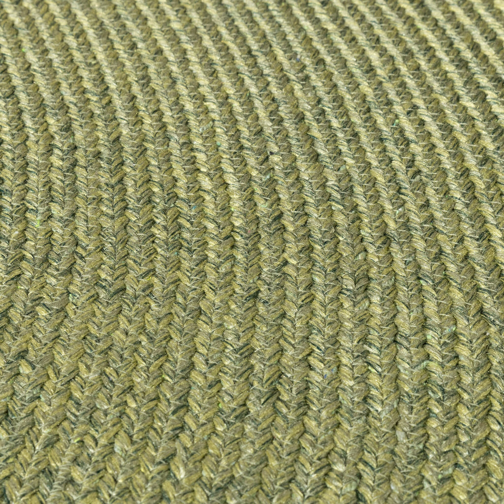 Round Indoor Outdoor Rug - Bali Green