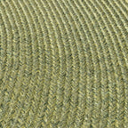 Round Indoor Outdoor Rug - Bali Green