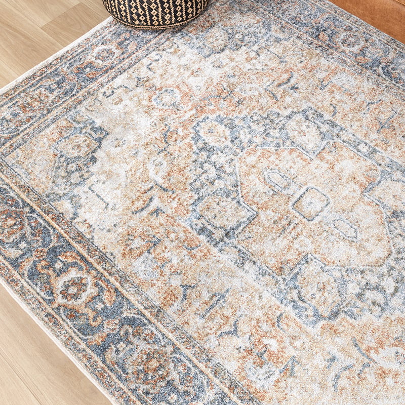 Washable Rug - Nova Medallion Rustic