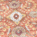 Round Vintage Outdoor Rug - Santo Flora Terra